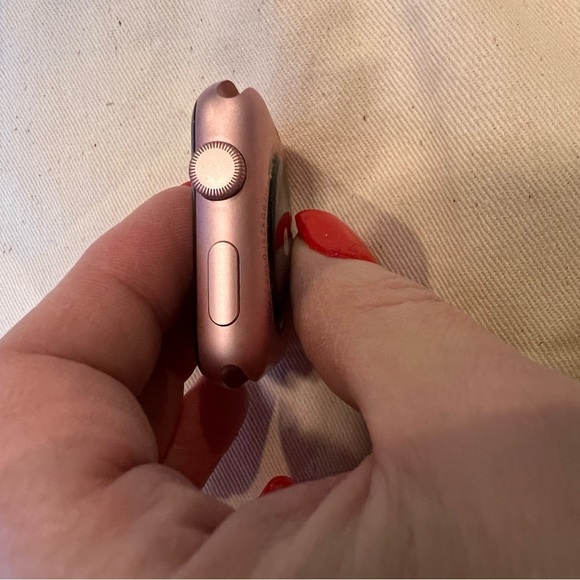 Apple ๐ PARTS ONLY ๐ i iWatch 1st Generation Model A1554 42MM Rose Gold - Picture 5 of 6